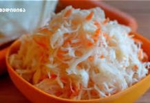 ფერმენტირებული კომბოსტო (Sauerkraut კომბოსტოს მწნილი)— მარტივი გზა ჯანმრთელი ნაწლავებისკენ!